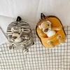 Bébé 3d animal en peluche sac à dos anticost enfantbag boy girl girl back pack with toddler reins Cartoon handbag 210929272y6118861