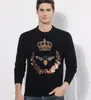 Suéteres para hombres Rhinestone Otoño Industria pesada Diseñador Hombres Moda Personalidad MenMen's Olga22