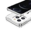 Luxe Terminator Glitter Shockproof Clear Strong Telefoon Gevallen voor iPhone 15 14 13 12 11 Pro Max XR XS 8 7 6 Plus