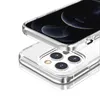 Luxuriöse Terminator Glitzer stoßfeste, klare, starke Handyhüllen für iPhone 15 14 13 12 11 Pro Max XR XS 8 7 6 Plus