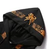 Ancient Chinese Dragon Print Fashion Hoodie Streetwear Mens Hip Hop Sweatshirt Casual Black Pullover Cotton Autumn 220325