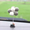 Interior Decorations Car Balloon Decoration Soft Clay Colorful Shaped Ornaments Cute Dashboard Decor AccessoriesInterior