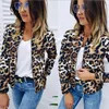 Женские куртки женский леопардовый принт на молнии