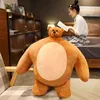 Cm Kawaii Bear Cuddle Cartoon Boyfriend Filled Doll Soft Cushion Children Toys Birthday Gift For Girlfriend Lover J220704