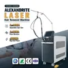 2023 lastest alexandrite laser hair removal machine skin rejuvenation spa use Video manual 2 years warranty