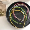 Mode Haar Kopf Hoop Band Sport Haarband Stirnbänder Für Frauen Candy Farben Lünette Mädchen Haar Zubehör