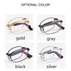 Fashion Sunglasses Frames Square Men Women Folding Pure Titanium Eye Glasses High Quality Unisex Eyeglasses For Style