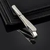 مقاطع ربطة عنق بسيطة بدلات العمل قميص Necktie Tie Bar Clasps المجوهرات الفضية للأزياء للرجال Will و Sandy Drop Ship C0726G02