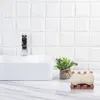 Silikon-Seifenschale mit Ablauf-Seifenhalter, selbstentleerender Wasserfall-Trockentablett für Küche, Dusche, Badezimmer, RRA13474