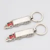 Keychains Truck Car Keychain Pendant Högkvalitativ smyckesgåva för män Keyring Key Chain Bag Charm Interior Drop 2022KeyChains Emel22