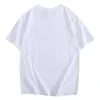 ربيع وصيف قميص جديد عالي الجودة من القطن ، طباعة السراويل القصيرة السراويل جولة لوحة الرقبة تي شيرت S-M-L-XL-XXL-XXXL أسود وايت Y1011