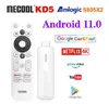 Mecool KD5 Android TV Stick Set Top Box 4K Android 11 TV Stick Amlogic S805x2 1 ГБ 8 ГБ WiFi 2.4G 5G Смарт -потоковая передача