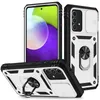 الحالات الهاتفية النافذة المنزلق 2 في 1 Kickstand Cover Cover Back Armor Holder Protector لـ Samsung Galaxy S22 Ultra S21 S20 Fe A02S A12 A13 A32 A52 5G 5G 2022