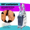 360 CRYOLIPOLYS CRYO FAT FREEZE SLAMNING Dubbelhaka Borttagning Kylmaskin RF Laser 40K Vakuum Cavitation Cooling Cryoterapy Body Contouring Beauty Equipment