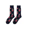 Men's Socks Funny Men Women Fashion Harajuku Fruit Lovely Art With Avocado Sushi Food Animal Dog Happy SocksMen's