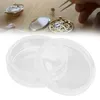 Watch Boxes & Cases Glass Oil Washing Jar Thickening Transparent Wristwatch Cleaning Wash Tool JarWatch