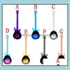 Spoons Flatware Kitchen Dining Bar Home Garden Ll Guitar Coffee Spoon Stainless Steel Scoop Food Grade Tea Ac Dh