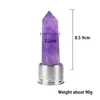 Repair Tools & Kits Natural Quartz Gemstone Glass Water Bottle Direct Drinking Cup Crystal Stone Obelisk Healing Wand Accessories2269R