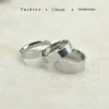 4mm 6mm 8mm breda rostfritt stålringar Högpolerad modeklassiker och generös för män Womens Ring Jewelry GI 220719