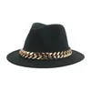 女性のためのベレー帽の帽子fedoras hat boys boys girls fedora chain luxuryかわいい52cm小さな赤ちゃん冬パナマチャポーフェム