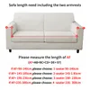 Modern Elastic Sofa Cover for Living Room Spandex Slipcovers Tight Wrap All inclusive Couch Furniture Protector 220615