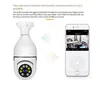 360 Wifi Panorama Caméra Ampoule Panoramique Vision Nocturne Audio Bidirectionnel Sécurité À Domicile Surveillance Vidéo Fisheye Lampe HD Mini Caméras