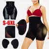 Culo falso Acolchado Hip Enhancer Body Shaper Control de barriga Bragas Pantalones adelgazantes Entrenador de cintura Shaper Vestido de mujer Booty Butt Lifter L220802