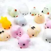 Fidget PVC Animal Extrusion Vent Toys Squishy Rebound Gadget Decompression Toy Mobile Pendant Cute Funny Gift over 50 styles mixed251b