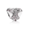 925 Silver Fit Charm 925 Bracelet New Romantic Heart-shaped Original Handmade Ladies charms set Pendant DIY Fine Beads Jewelry9348916
