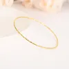 Bracelet Bangrui 15 PCS Dubai Gold 2.6 InchesEthiopian African Women Jewelry Big Circle BanglesBangle