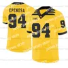 New Custom Men Women Youth Iowa Hawkeyes Football Jersey Brandon Smith George Kittle Josey Jewell Josh Jackson Desmond King Nick Niemann AJ