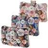 Cross Body Spring torebki ręcznie robione kwiaty Diamentowe małe torba łańcuchowa pojedyncze ramię 223x