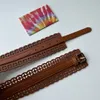 Der Damengürtel der spanischen Marke LOF WE Belts aus Kalbsleder ist eine hochwertige, offizielle Replik, die stärker als das Original ist und im klassischen Stil ein exquisites Geschenk für die Freundin ist