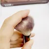 hourglass Veil Powder Makeup Brush - Double-ended Highlighter Setting Cosmetics Brush Ultra Soft Synthetic Hair