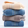 Asciugamano per il viso Asciugamani grandi super assorbenti in puro cotone 34x75 cm di spessore asciugamano morbido da bagno confortevole Inventario all'ingrosso