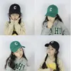 Baby Hat Spring och Autumn Thin Section Sunshade Peaked Cap Sunscreen Cotton Children's Baseball Cap GC1335