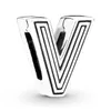 Reflexions Letter O to Z Clip Charm 925 Sterling Silver Hashtag Symbol Charms Beads Fit Reflexions Bracelets DIY for Women Factory Wholesale price 798193