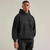 Marke Xiaozhongchao Present Brust bestickt Brief Hoodie High Street Vielseitig Lose Paar