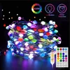 سلاسل عيد الميلاد حفل زفاف زخرفة الضوء RGB LED سلسلة خرافية قابلة للعنوان بشكل فردي USB DC5VLED