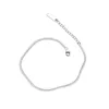 Charme S925 Argent En Acier Inoxydable Serpent Chaîne Cheville Pour Les Femmes Bijoux Pour Attirer Les Hommes Hormone Pied Chaîne Bracelet Cadeau