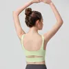 Soutien-gorge de sport de couleur unie pour femmes pour femmes Soutien-gorge de yoga Soutien-gorge rembourré Soutien-gorge de course Soutien-gorge d'entraînement Soutien-gorge athlétique Bras288y