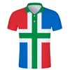 Hollanda Groningen bayrak polo gömlek ücretsiz özel isim numarası Hollanda polo gömlek baskı po metin giysileri polo gömlek 220608