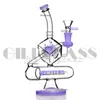 10 "Heady dab teçhizat cam bong petek perc su boruları bonglar petrol platformları boru filt boru fıskığı kase sigara içme banger balmumu nargile