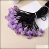 Arts And Crafts Arts Gifts Home Garden Natural Crystal Pendant Brazilian Amethyst Love Gift Healing Reiki Mineral Quartz Energy Rough Sto