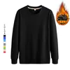 Men's Hoodies & Sweatshirts Autumn Spring Men Long Sleeve Plus Velvet Pullover Mens O-neck Man Streetwear Harajuku Tracksuit ClothingMen's