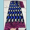 Ribbon Sewing Fabric Tools Baby Kids Maternity PGC 2022 Högkvalitativ Swiss Voile Spets 5yards Afrikanska bomullshål Dubai -stil för Nigeria