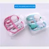 Baby Care Products Nasal Aspirator Medicine Feeder 13 Cartoon Cloth Bag Set Baby Nail Manicure Scissors 220701