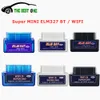 Super Mini ELM327 V2.1 Kompatibel OBD2 -skanner WiFi ELM 327 V1.5 ON Android iOS Car Diagnostic Tool OBD II Code Reader Reader