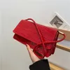 Jedna przekątna na ramię przekątna żeńska torba moda koreański mini mała kwadratowa torba luksusowa projekt crossbody projektant torby