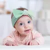 Children Rabbit Ears Hair Ornaments Party Supplies Tie Bow Headband Hoop Stretch Knot Cotton Headbands Accessories For Toddlers ZZB14704